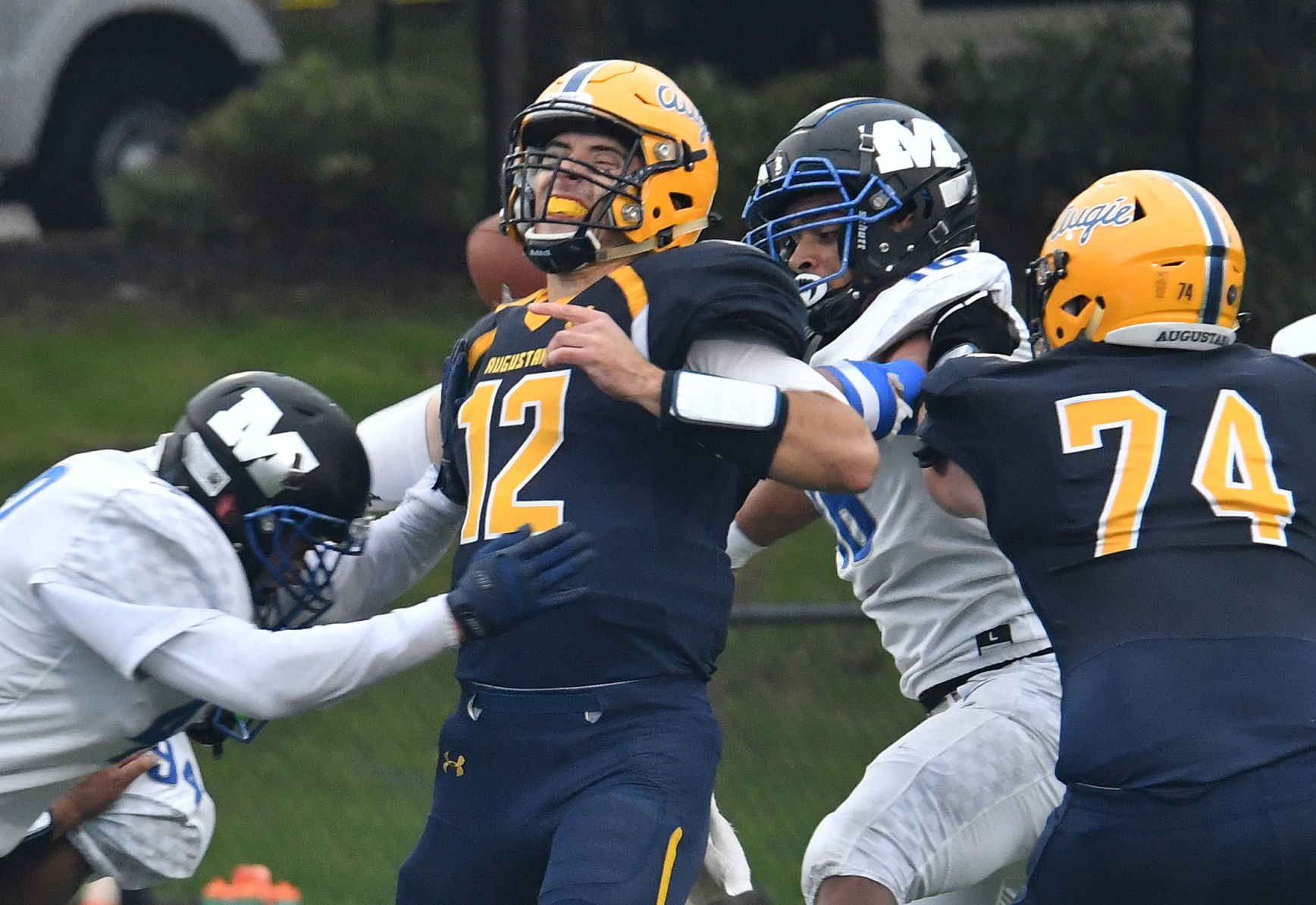 Augustana vs Millikin football